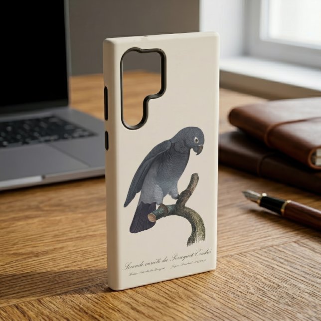 Coque Samsung Galaxy Perroquet gris Timneh, Psittacus Timneh (Timneh African Grey Parrot, Psittacus Timneh. Case)