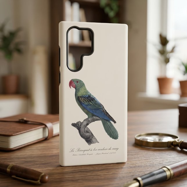 Coque Samsung Galaxy Perruche à gros bec, Tanygnathus megalorynchos (Great-Billed Parrot, Tanygnathus Megalorynchos. Case)