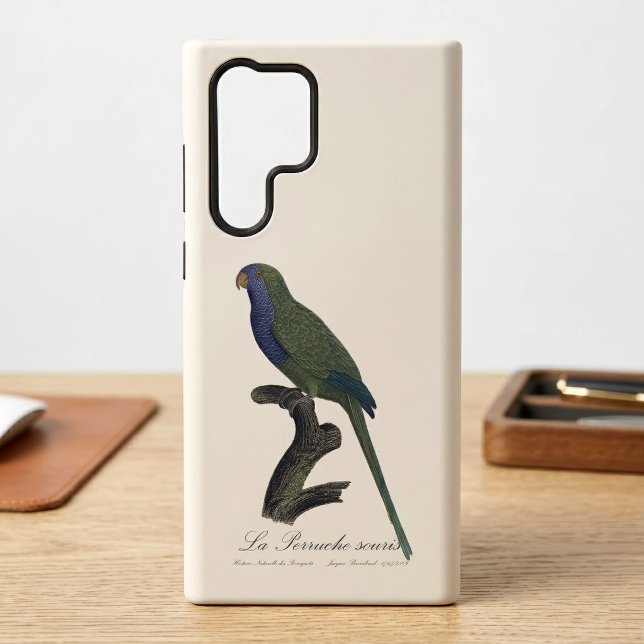 Coque Samsung Galaxy Perruche Moine, Myiopsitta Monachus (Monk Parakeet or Monk Parrot, Myiopsitta Monachus. Case)