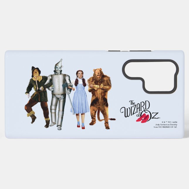 Coque Samsung Galaxy Personnages Classiques du Magicien d'Oz (Verso Horizontal)