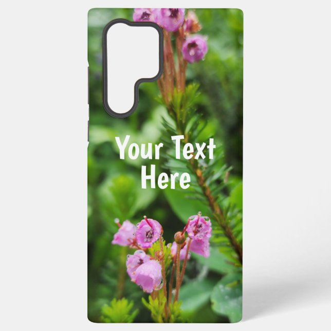 Coque Samsung Galaxy Personnalisable - Forêt Nature (Verso)