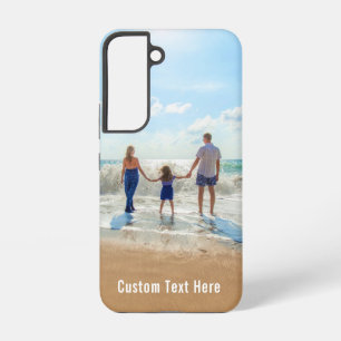 Coque Samsung Galaxy Personnalisez votre photo et texte personnalisé
