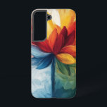 Coque Samsung Galaxy Pétales Dusky<br><div class="desc">Ombres et fleurs se fondent dans une danse douce et sombre</div>