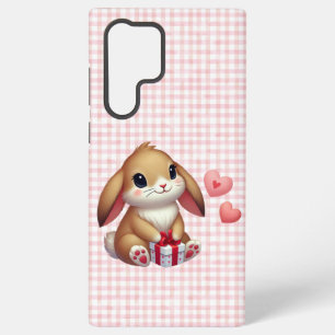 Coque Samsung Galaxy Petit lapin lapin lapin de la Saint-Valentin