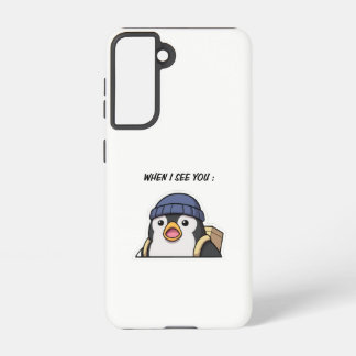 Coque Samsung Galaxy Petit pingouin Valorant pour couples