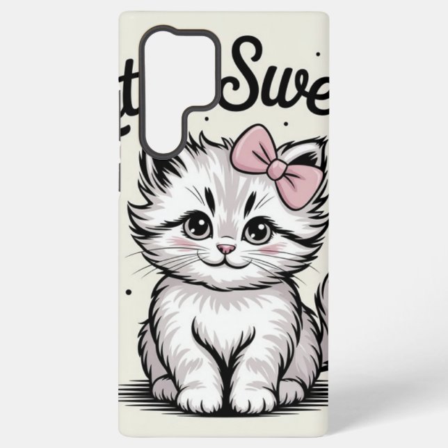 Coque Samsung Galaxy Petite Kitty douce (Verso)
