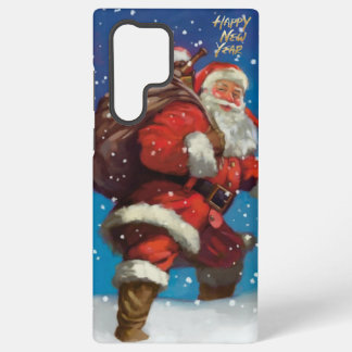 Coque Samsung Galaxy Phone Case Santa Clause happy new year
