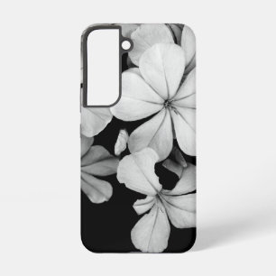 Coque Samsung Galaxy Photographie de fleurs en noir et blanc