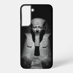 Coque Samsung Galaxy Photographie du roi pharaon noir et blanc