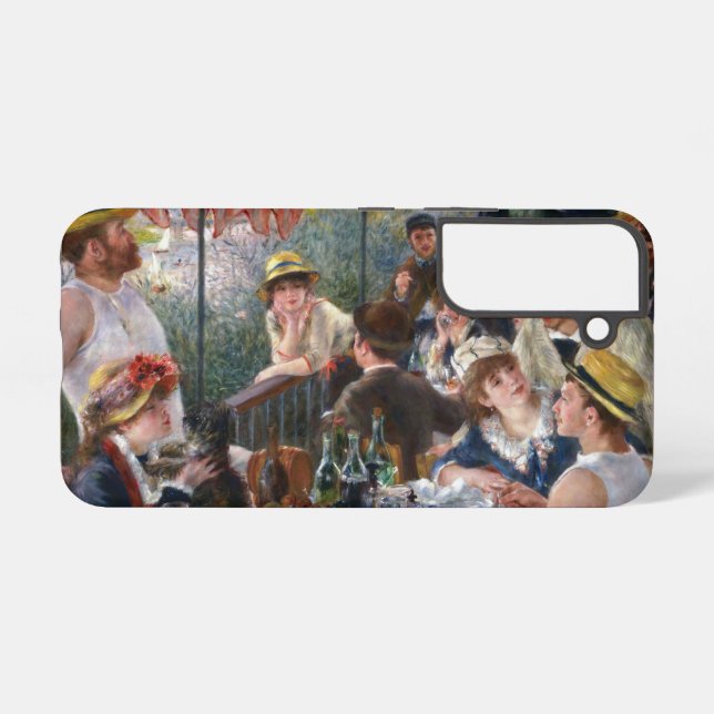 Coque Samsung Galaxy Pierre-Auguste Renoir - Déjeuner de la fête nautiq (Verso Horizontal)