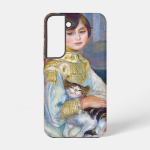 Coque Samsung Galaxy Pierre-Auguste Renoir - Enfant avec chat