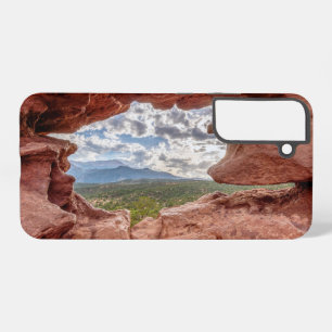 Coque Samsung Galaxy Pikes Peak À Travers Un Trou De Rocher Samsung Coq