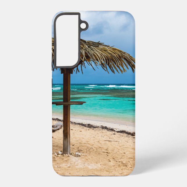 Coque Samsung Galaxy Plage Anse des Rochers (Verso)