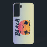Coque Samsung Galaxy Plage/littoral/tropical/hawaïen<br><div class="desc">vibes tropicales</div>
