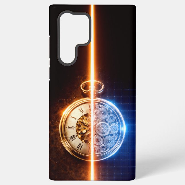 Coque Samsung Galaxy Plan d'un Montre Antique (Verso)