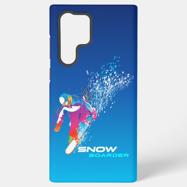 Coque Samsung Galaxy Planche à neige | (Verso)