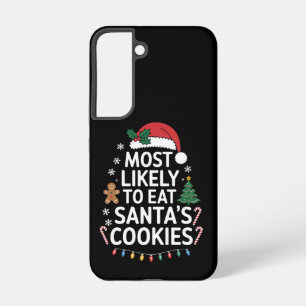 Coque Samsung Galaxy Plus susceptible de manger les cookies du Père Noë