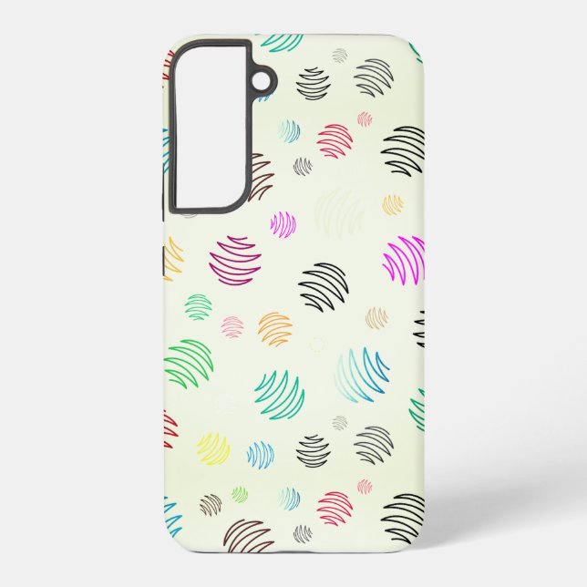 Coque Samsung Galaxy Point Abstrait Scandinave Cool (Verso)