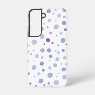 Coque Samsung Galaxy pois peint à la main
