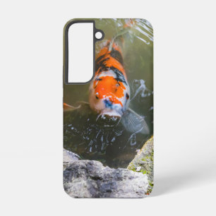 Coque Samsung Galaxy Poisson Koi dans un étang
