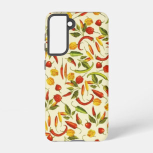 Coque Samsung Galaxy Poivrons chili vintages