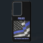 Coque Samsung Galaxy Police<br><div class="desc">Pour protéger et servir.</div>