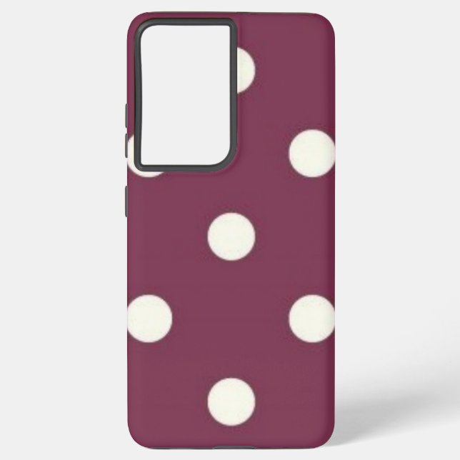 Coque Samsung Galaxy Polka dot (Verso)
