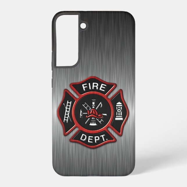 Coque Samsung Galaxy Pompiers Deluxe (Verso)