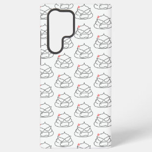 Coque Samsung Galaxy Poop en colère - Brootsch le PooPoo