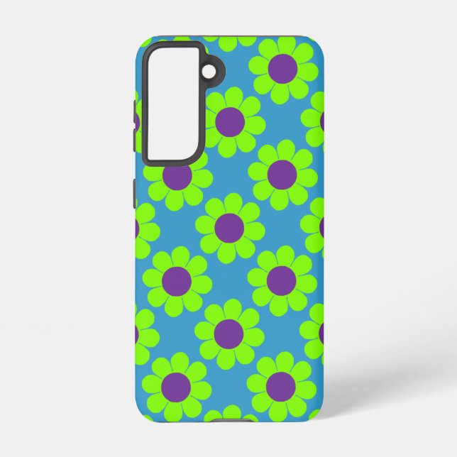 Coque Samsung Galaxy Pop Flower Power  (Verso)