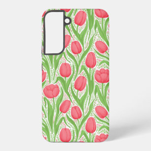 Coque Samsung Galaxy Poppies orange
