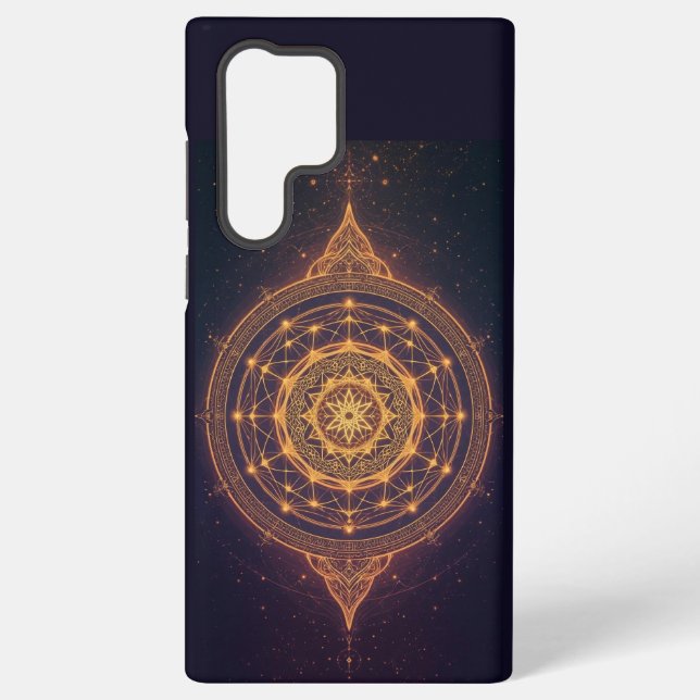 Coque Samsung Galaxy Portal of the Infinite Light – A Sacred Mandala (Verso)