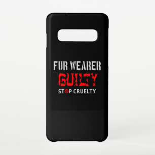 Coque Samsung Galaxy S10 Porteur de fourrure coupable
