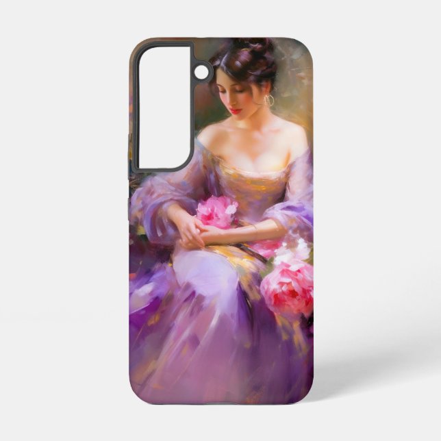 Coque Samsung Galaxy Portrait élégant (Verso)