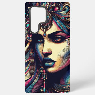 Coque Samsung Galaxy Portrait esthétique vif – Conception artistique vi