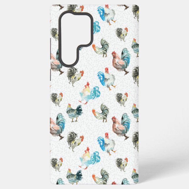 Coque Samsung Galaxy Poulets Amateurs De Poules De Pays (Verso)