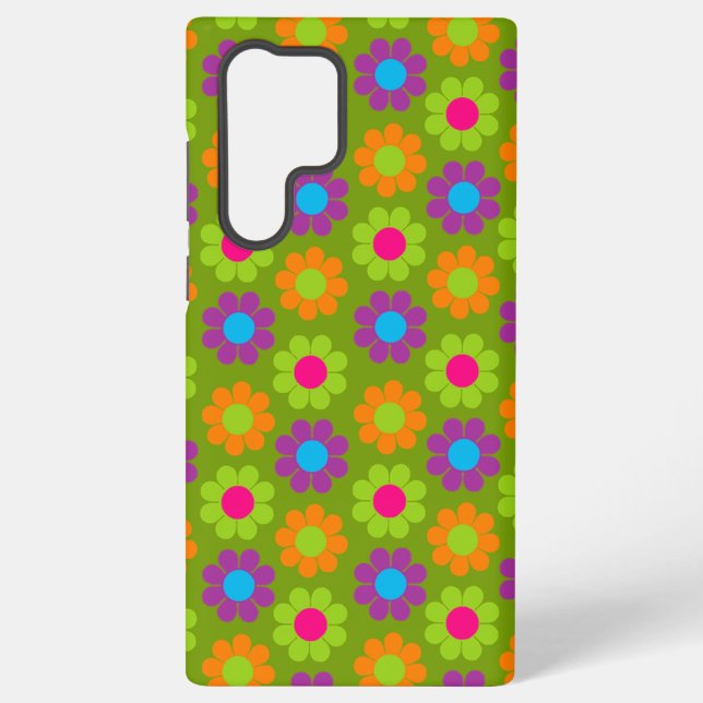 Coque Samsung Galaxy Pouvoir des Fleurs (Verso)
