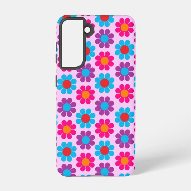 Coque Samsung Galaxy Pouvoir des Fleurs (Verso)