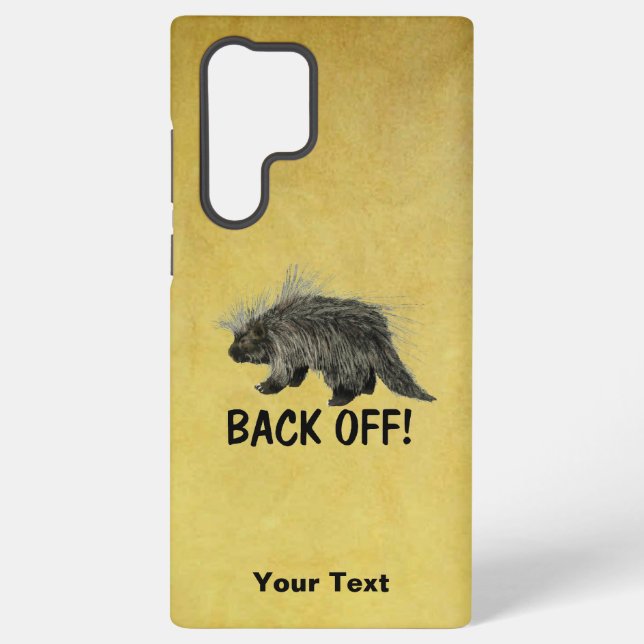 Coque Samsung Galaxy Prickly Porky - Retourner (Verso)