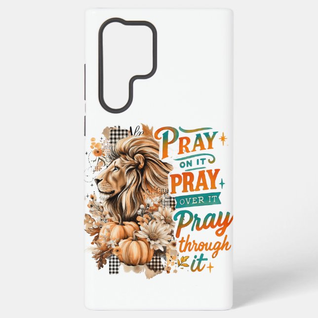 Coque Samsung Galaxy Priez dessus....  (Verso)