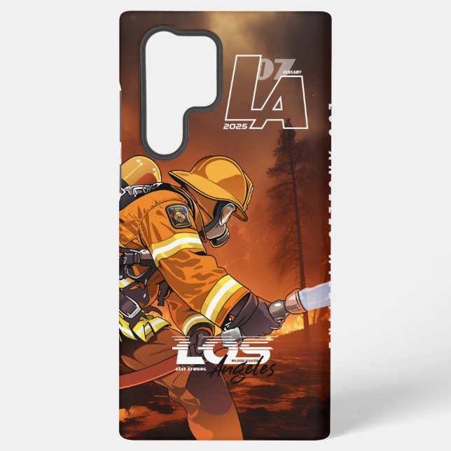 Coque Samsung Galaxy Priez pour Los Angeles |  (Verso)