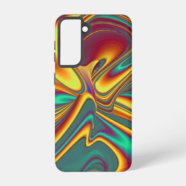 Coque Samsung Galaxy Printemps Été Automne Fleurs Magie (Verso)