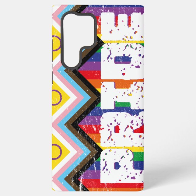 Coque Samsung Galaxy Progress Pride LGBTQ  (Verso)