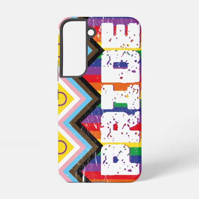 Coque Samsung Galaxy Progress Pride LGBTQ  (Verso)