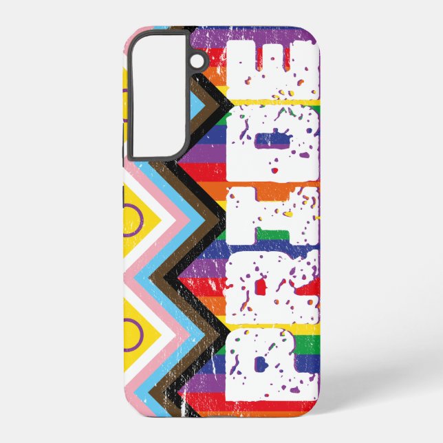 Coque Samsung Galaxy Progress Pride LGBTQ  (Verso)