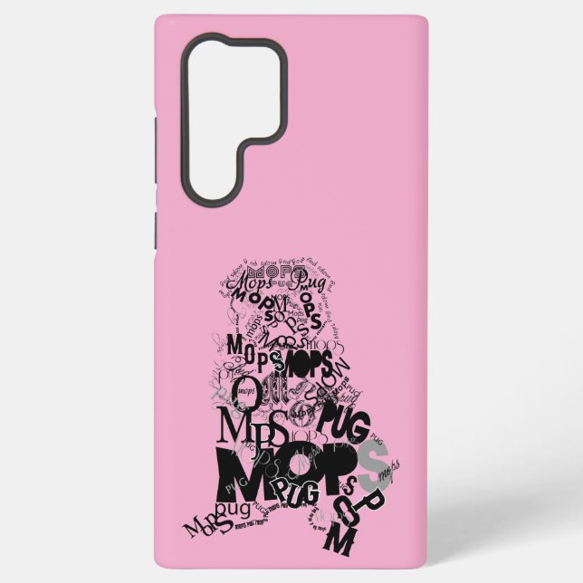 Coque Samsung Galaxy #pug sur étui de téléphone incipio (Verso)
