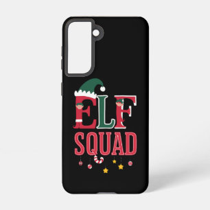 Coque Samsung Galaxy Pyjamas de Noël assortis pour famille d'elfes Esco