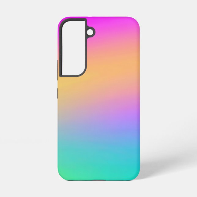Coque Samsung Galaxy Rainbow Gradient Colorful (Verso)