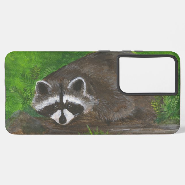 Coque Samsung Galaxy Raton laveur (Verso Horizontal)