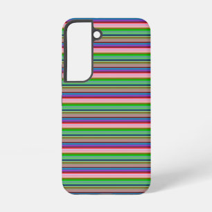 Coque Samsung Galaxy Rayures colorées chaudes